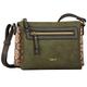 Gabor Umhängetasche Damen Lilo, Grün (Khaki), 21x14x6.5 cm, Gabor Handtasche Damen