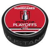 Red Carolina Hurricanes 2023 Stanley Cup Playoffs Hockey Puck