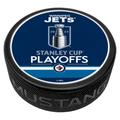 Blue Winnipeg Jets 2023 Stanley Cup Playoffs Hockey Puck