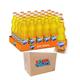 Fanta Orange Glass Bottles 24 x 330ml Sparkling Orange Fruit Drink With Sugar And Sweeteners Suitable For Vegetarians And Vegans Boxed Treatz