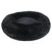 Tucker Murphy Pet™ Artrice Shaggy Doughnut Pet Bed Polyester/Recycled Materials in Blue | 8 H x 22 W x 22 D in | Wayfair