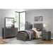 Loon Peak® Ange Gray Panel Bedroom Set 6&1 Wood in Brown/Gray | 5 H x 67 W x 84.5 D in | Wayfair 7B83FEA23A8146039F7947D6DD943625