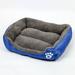 Washable Large Dog Bed Dog beds for Medium Dogs Soft Pet Beds Anti-Slip Dog Bed Mat for Large Medium Small Dogs and Cats Comfortable Dog Kennel Pad.