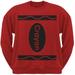 Halloween Crayon Costume Red Adult Sweatshirt - Medium