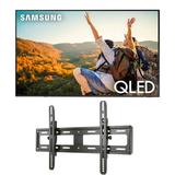 Samsung QN43QN90CAFXZA 43-inch Neo QLED Smart TV with 4K Upscaling with Sanus VMPL50A-B1 Tilting TV Wall Mount (2023)