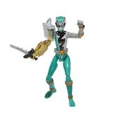 Power Rangers Dino Fury Green Ranger with Sprint Sleeve 6-Inch Action Figure Toy with Dino Fury Key Chromafury Saber Accessory Ages 4 and Up