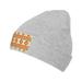 ZICANCN Vintage Southwestern Native Aztec Style Knit Beanie Hat Winter Cap Soft Warm Classic Hats for Men Women Gray