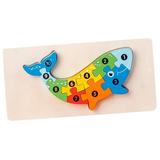 Wooden Puzzle Animal Toy Animal Wooden Puzzle Colorful Wooden Animals Puzzle Puzzles for Children Boys Kids Preschool Birthday Gifts