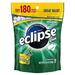 ECLIPSE Spearmint Sugarfree Chewing Gum 180 piece bag