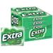 Extra Spearmint Sugarfree Chewing Gum 15 Pieces (Pack Of 10)