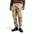 G-STAR RAW Herren Rovic Zip 3D Regular Tapered Hose, Mehrfarben (dk brick desert camo D02190-D326-D935), 32W / 30L