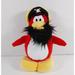 Disney Toys | Disney Club Penguin Captain Rockhopper Plush Figure 8" Bearded Pirate W/ Hat | Color: Red/Yellow | Size: Small (6-14 In)