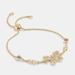 Coach Jewelry | Coach Pav Butterfly Slider Bracelet In Gold | Color: Gold | Size: Os