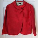 J. Crew Jackets & Coats | J. Crew Cropped Coral Blazer | Color: Red | Size: 2p