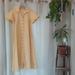 Free People Dresses | Free People | Button Down Maxi Dress | Xs | Color: Cream/Yellow | Size: Xs