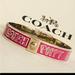 Coach Jewelry | Coach Poppy Bracelet | Color: Pink/Silver | Size: Os