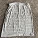 Athleta Skirts | Athleta Grey And White Stripe Skirt Medium | Color: Gray/White | Size: M