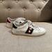 Gucci Shoes | Gucci Ace Pearl And Spike Sneakers | Color: White | Size: 5.5