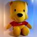 Disney Toys | Disney Winnie The Pooh Big Head 22" Plush Toy Stuffed Doll - Adorable!!! Rare | Color: Red/Yellow | Size: Osg