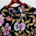 Polo By Ralph Lauren Shirts | 80's Vintage Polo Ralph Lauren Hawaiian Floral Style Shirt | Color: Black | Size: L