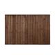 6ft x 4ft 1.83m x 1.23m Pressure Treated Brown Pressure Treated Closeboard Fence Panel - Pack of 4 Home Delivery