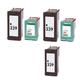 Compatible Multipack HP PhotoSmart 8050 Printer Ink Cartridges (5 Pack) -C8767EE