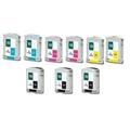 Compatible Multipack HP Professional 2500Cxi Printer Ink Cartridges (9 Pack) -C4844A