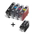 Compatible Multipack Canon PIXMA iP7500 Printer Ink Cartridges (6 Pack) -0620B001