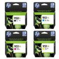 Original Multipack HP OfficeJet Pro 8660 e-All-in-One Printer Ink Cartridges (4 Pack) -CN045AE