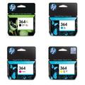 Original Multipack HP PhotoSmart Premium Fax C309C Printer Ink Cartridges (4 Pack) -CN684EE