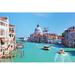 Ebern Designs Basilica Santa Maria Della Salute by Niserin - Wrapped Canvas Photograph Metal in Blue/Green/Red | 32 H x 48 W x 1.25 D in | Wayfair