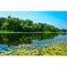 Ebern Designs Sava River by Rndms - Wrapped Canvas Photograph Canvas in Blue/Green | 8 H x 12 W x 1.25 D in | Wayfair