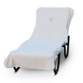 Latitude Run® Monogrammed Chaise Lounge Outdoor Cover -Set of 1 -Script Letter, Cotton in Gray/White | Wayfair 4DB1AE9177E44F68936CB4EA12EB995C