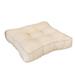 Thicken Tufted Cushion Square Seat Cushion Corduroy Chair Pad Pillow Seat Soft Tatami Floor Cushion for Yoga Meditation Living Room Balcony Office Outdoor