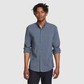 Eddie Bauer Men's Voyager Flex Long-Sleeve Shirt - Navy - Size XL