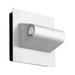 3-748-16-Oxygen Lighting-Cadet - 5.13 Inch 5W 2 LED Outdoor Wall Mount-Brushed Aluminum Finish