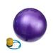 Tinksky 85cm 1000g Professional Anti Burst Stability Yoga Ball Thicken Balancing Devcie Exercise Tool for Fitness Gym Workouts with Pump Air Clamp Stopper (Purple)