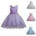 SILVERCELL Little/Big Girls Tulle Dress Princess Embroidery Birthday Pageant Party Flower Girl Wedding Ball Gowns 2-10 Years