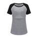 Womens Maternity Skirt Women Maternity Casual Short Sleeve Round Neck Nursing Tops T Shirt For Breastfeeding Loose Tee Casual Maternity Clothes