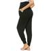 Long Maternity Pants for Work Maternity Women s Solid Color Casual Pants Stretchy Comfortable Lounge Pants Large Legging