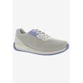 Wide Width Women's Terrain Sneaker by Drew in Grey Purple Mesh (Size 10 1/2 W)