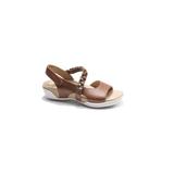 Wide Width Women's Destiny Sandal by Hälsa in Cognac (Size 7 1/2 W)