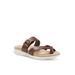 Women's Sienna Sandal by Eastland in Dark Walnut (Size 11 M)