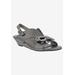 Women's Lady Sandal by Bellini in Pewter Smooth (Size 9 1/2 M)