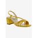 Women's Fling Sandal by Bellini in Yellow Croc (Size 10 M)