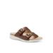 Women's Avery Sandal by Eastland in Dark Walnut (Size 10 M)