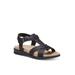 Women's Kayla Sandal by Eastland in Black (Size 7 M)