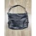 Coach Bags | Coach Soft Black Pebble Leather Shoulder Handbag Signature Carly Purse | Color: Black | Size: Os