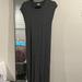 Madewell Dresses | Madewell Cap Sleeve Maxi Tshirt Dress. | Color: Gray | Size: Xs