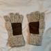 American Eagle Outfitters Accessories | American Eagle Winter/Fall Gloves | Color: Brown/Cream | Size: Os